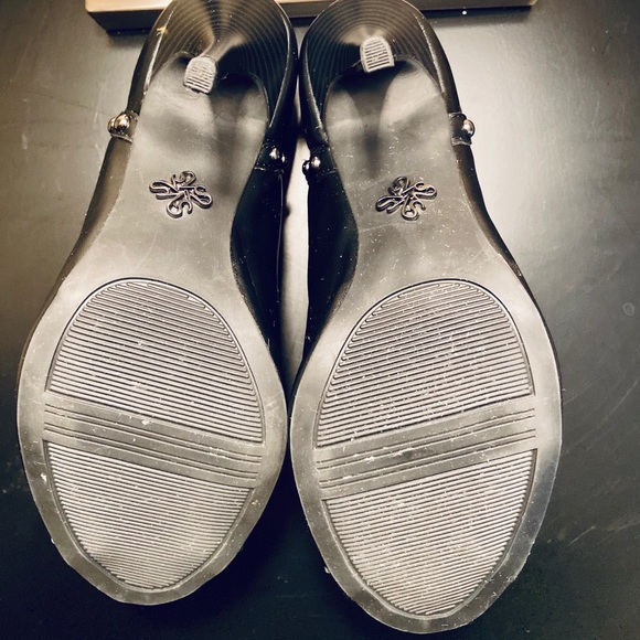 Simply Vera Vera Wang Black open toe Ankle boots - Picture 4 of 5